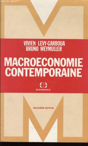 Macroeconomie Contemporaine 2ème Édition