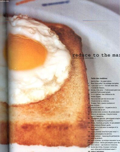 Reduce To The Max (Reduire Au Maximum)