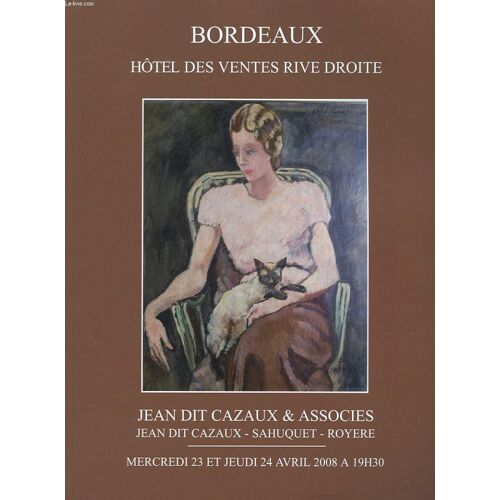 Catalogue De Vente Aux Encheres Publiques Provenant D'un Chateau Du Medoc, De Collections Bordelaises Et Divers