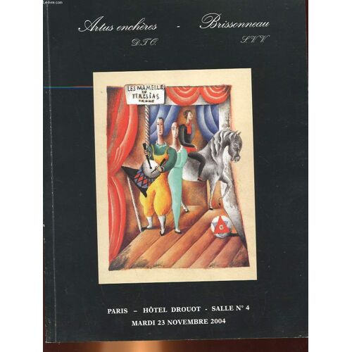 1 Catalogue De Ventes Aux Encheres - Ancienne Collection Guillaume Apollinaire Et A Divers, Jean Cocteau, Jean Genet, Raymond Radiguet, Humoristes,