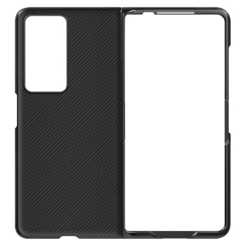 Coque pour Honor Magic V2 5G Effet Carbone Conception 2 parties VILI DMX Noir