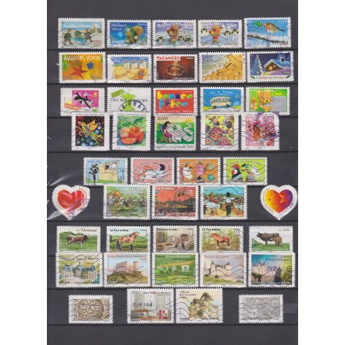 France 85 Timbres Adhesifs Obliteres & Neuf De 1993 À 2016