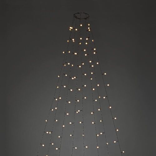 Konstsmide 6328-800 Lampe Led Pour Sapin Pour L'intérieur/Extérieur Sur Secteur Led Ambre Longueur Éclairée: 4 M