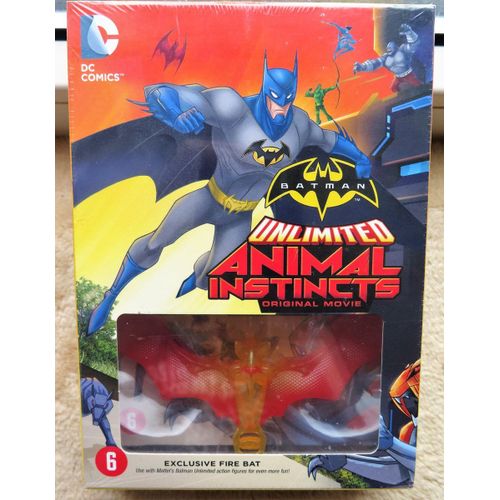 Batman Unlimited : Animal Instincts - Dvd + Figurine