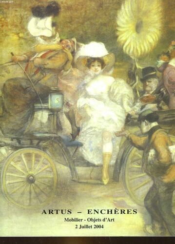 1 Catalogue De Vente Aux Encheres -Tableaux Anciens, Scuptures Et Tablaeux Modernes, Art Nouveau, Art Deco, Sieges Et Meubles