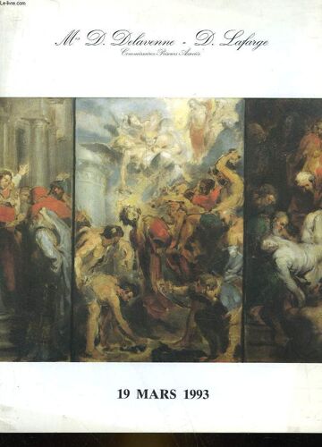 1 Catalogue De Vente Aux Encheres - Dessins Et Tableaux Anciens - Porcelaines D'extreme-Orient - Faïences