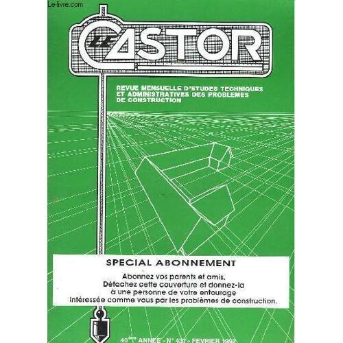 Le Castor - 40° Annee - N°437