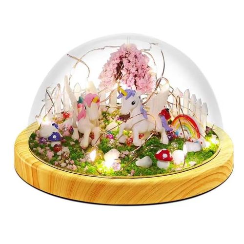 Licorne Jouet - Cadeau Fille 5 6 7 8 9 10 Ans Anniversaire Jeux Bricolage Kit Enfant Veilleuse pour 5-12 Ans Filles