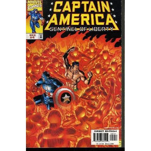 Capitain America The Sentinel Of Liberty - Vol 1 - N°4 - Heat Wave