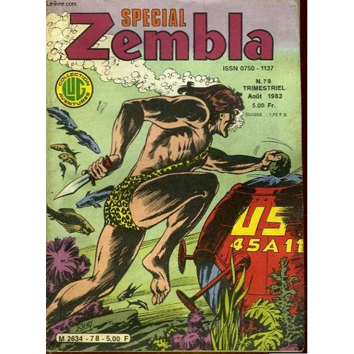 Special Zembla N°78 - Operation Spatiale - La Sirene Du Mississippi