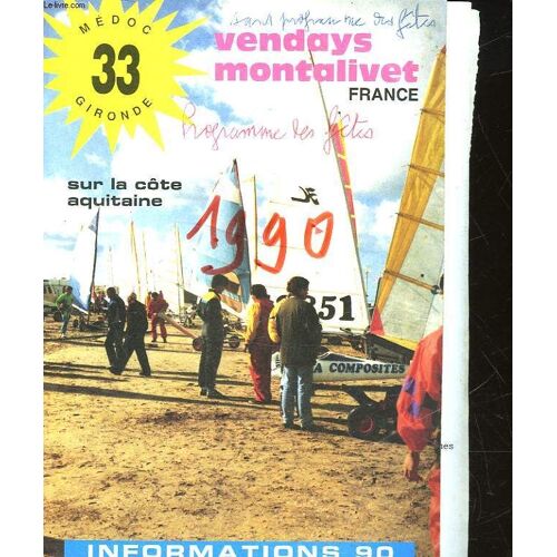 1 Lot De Brochures Sur Montalivet