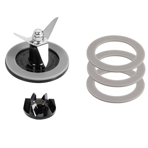 Assemblage de Lame MéLangeur PièCes Rechange avec 3 Joints MéLangeur, pour CBT-500, SB5600, CB600