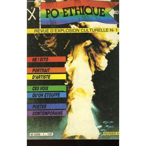 Po-Ethique - Revue D'explosion Culturelle - N°1