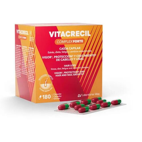 Vitacrecil Complex Forte Capsules Cheveux Et Ongles 180 Unités 