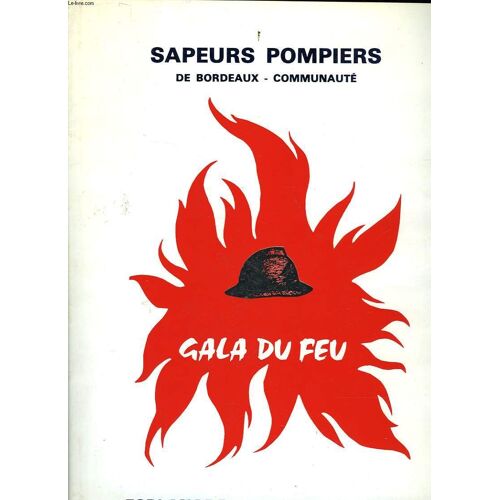 Gala Du Feu 1988 - Esplanade Des Quinconces