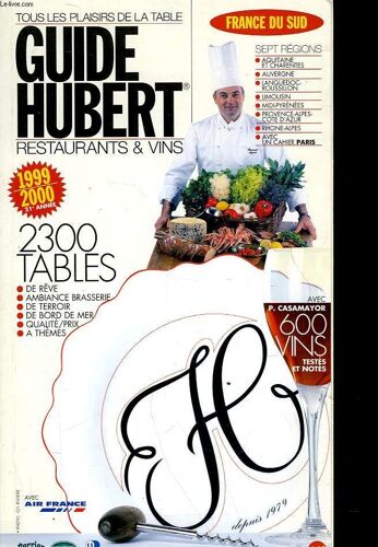 Guide Hubert - Restaurants & Vins