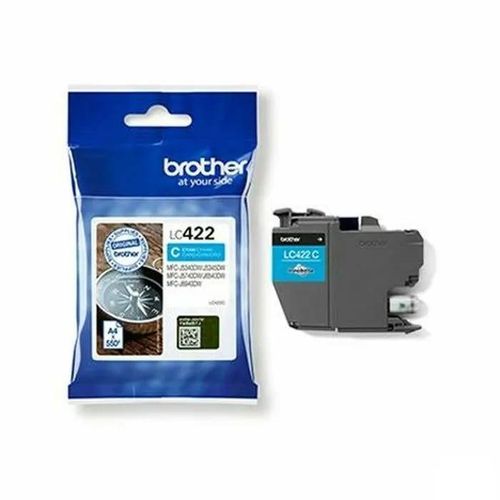 Brother Cartouche d'encre Originale MFCJ5340DW, MFCJ5740DW, MFCJ6540DW, MFCJ6940DW Cyan (5 unités) - Marque EAN : 4977766816724