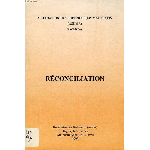 Reconciliation