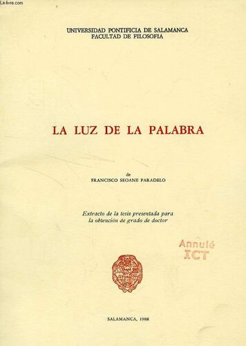 La Luz De La Palabra