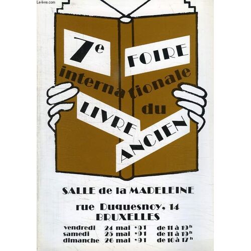 7e Foire Internationale Du Livre Ancien