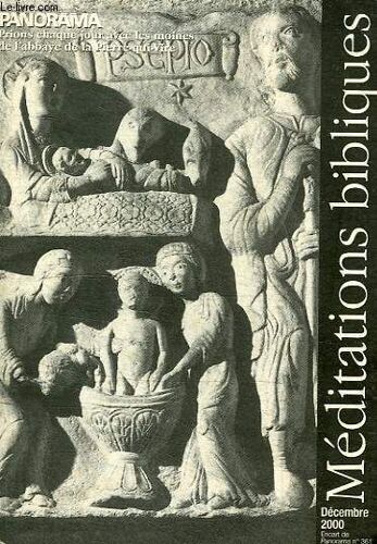 Meditations Bibliques, Encart De 'panorama' N° 361, Dec. 2000