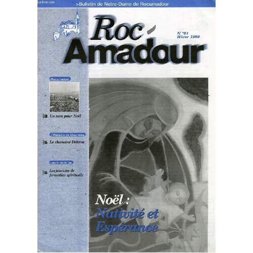 Roc-Amadour, N° 21, Hiver 1999