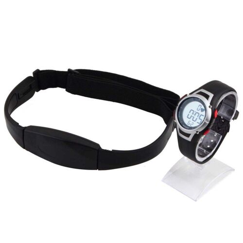 Moniteur De Fréquence Cardiaque + Bracelet De Poitrine, 1 Pièce, Montre De Sport En Plein Air, Cyclisme, Gymnastique, Course À Pied, Étanche Sans Fil