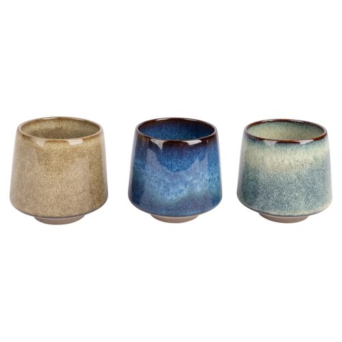Lot De 6 Tasses En Céramique, Assortis, 24 Cl