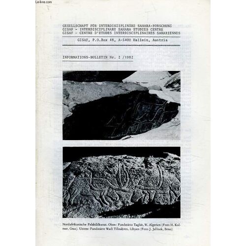 Gisaf, Centre D'etudes Interdisciplinaires Sahariennes, Information Bulletin, N° 2, 1982