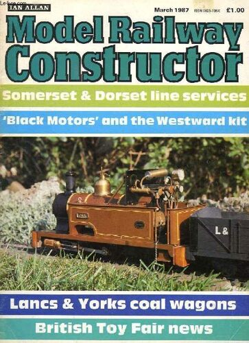 Model Railway Constructor, Vol. 53, N° 634, March 1987