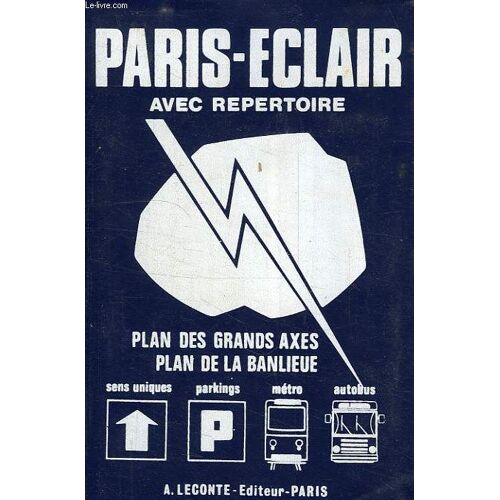 Guide Indicateur Des Rues De Paris, Autobus-Metro