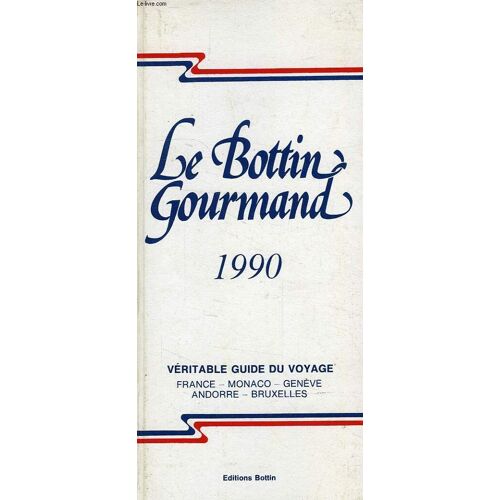 Le Bottin Gourmand 1990
