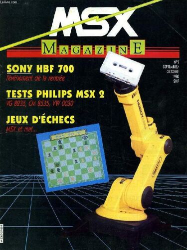 Msx Magazine, N° 7, Sept.-Oct. 1986