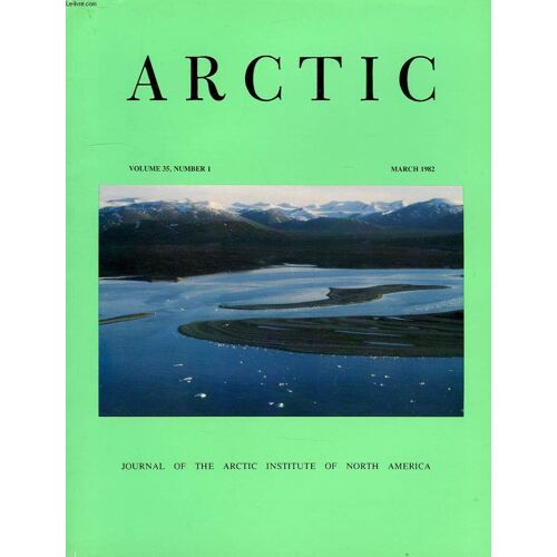 Arctic, Vol. 35, N° 1, March 1981