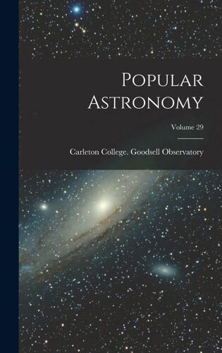 Popular Astronomy; Volume 29