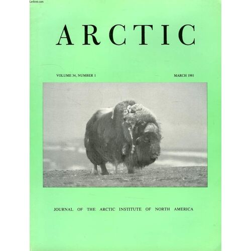 Arctic, Vol. 34, N° 1, March 1981