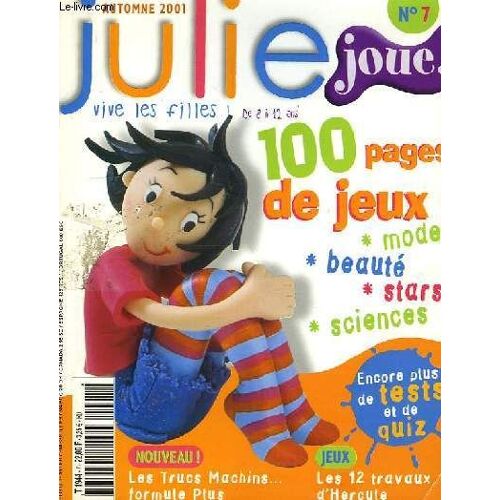 Julie Joue !, N° 7, Automne 2001, Vive Les Filles !