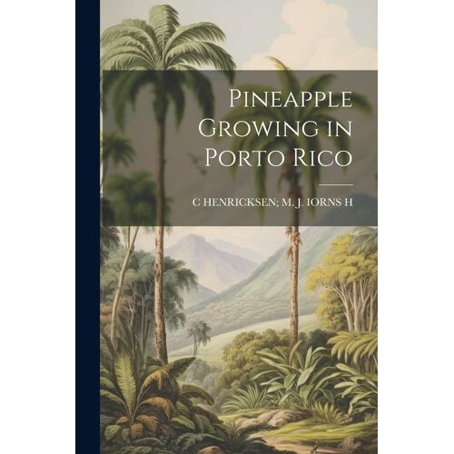 Pineapple Growing In Porto Rico