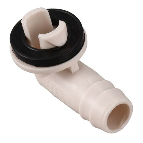 Connecteur de tuyau de vidange ca pour climatiseur, raccord coudé avec anneau en caoutchouc pour unités Mini séparées et unité ca de fenêtre 3/5 pouces (15Mm)