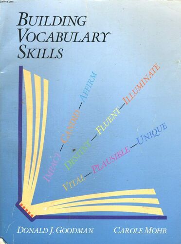 Building Vocabulary Skills