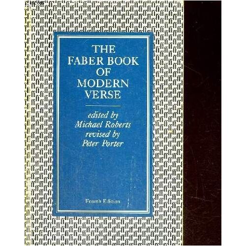 The Faber Book Of Modern Verse