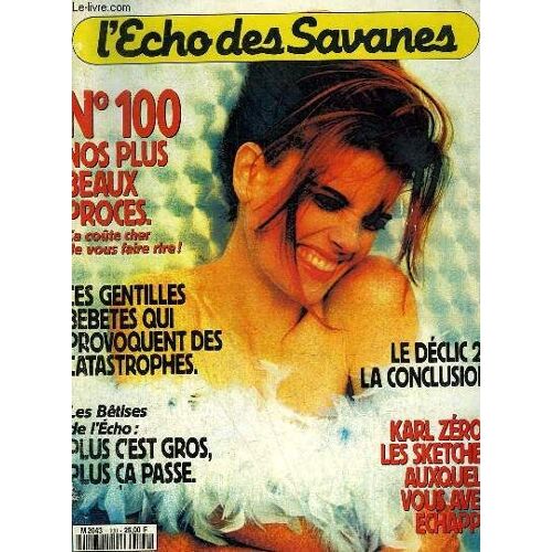 L'echo Des Savanes N°100 - Nouvelle Serie