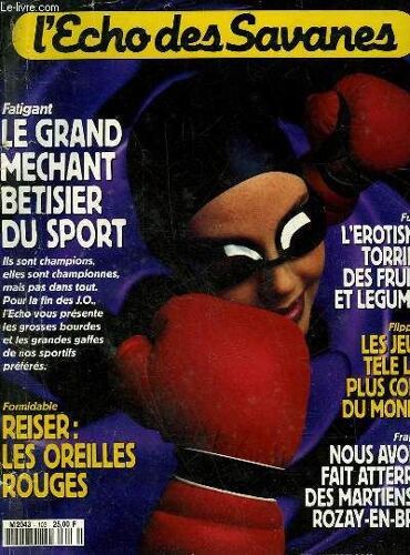 L'echo Des Savanes N°103 - Nouvelle Serie