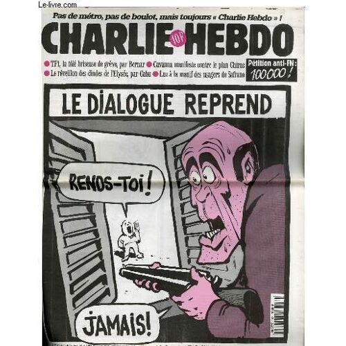 Charlie Hebdo N°182 - Le Dialogue Reprend Remus-Toi !
