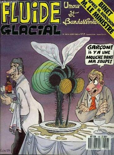 Fluide Glacial Magazine Umour Et Bandessines N°144