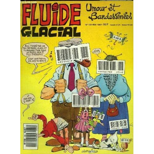 Fluide Glacial Magazine Umour Et Bandessines N°131