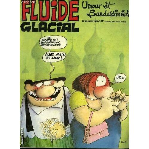 Fluide Glacial Magazine Umour Et Bandessines N°93
