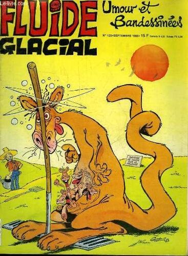 Fluide Glacial Magazine Umour Et Bandessines N°123