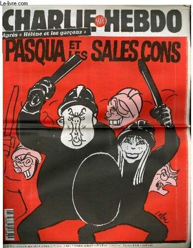 Charlie Hebdo N°92 - Apres Helene Et Les Garcons Pasqua Et Les Sales Cons