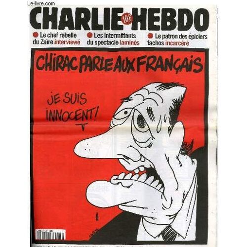 Charlie Hebdo N°234 - Chirac Aux Francais Je Suis Innocent